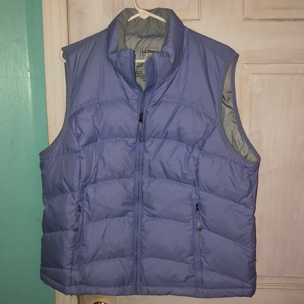 LL Bean down puffer vest